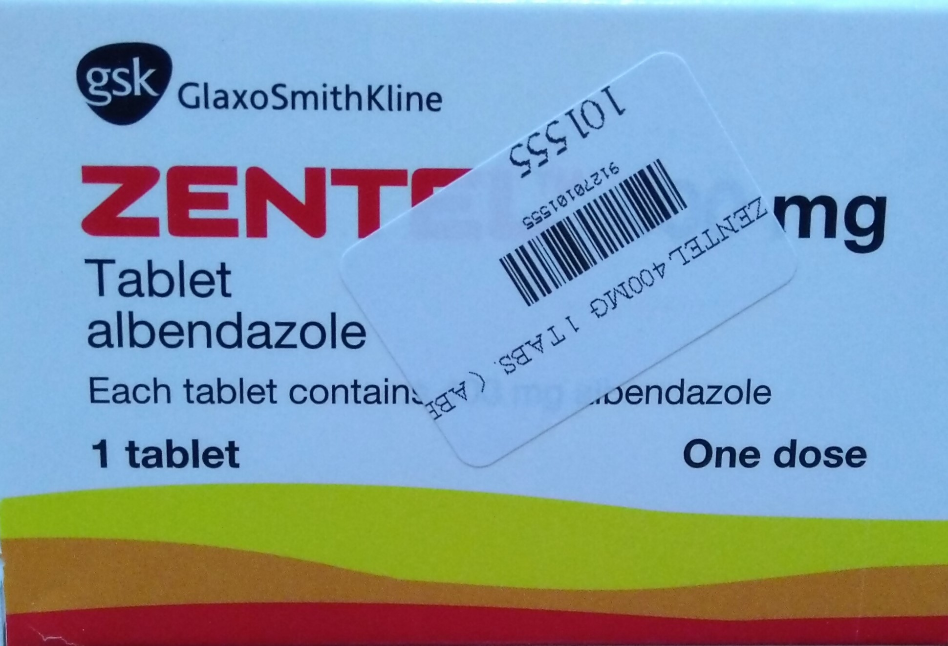Zentel Comprimés 400mg